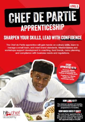 Chef de Partie Apprenticeship